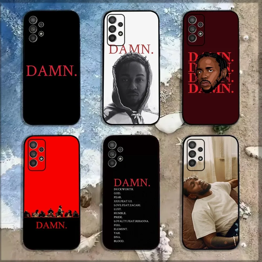 Rapper Kendrick L-Lamar Phone Case For Samsung Galaxy A13,A21s,A22,A31,A32,A52,A53,A71,A80,A91 Soft Black Shell