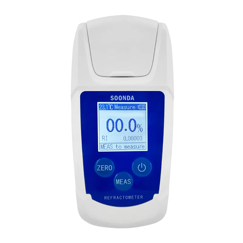 0.0-50.0%(0.2%)Electronic Digital Hydrogen Peroxide Concentration Meter Portable H2O2 Concentration Tester Refractometer