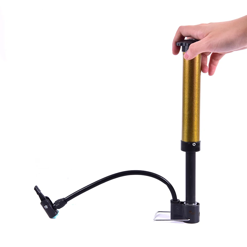 HMA89-Football Basketball Bicycle Metal Pump Inflator Mini High Pressure Bicycle Pumps