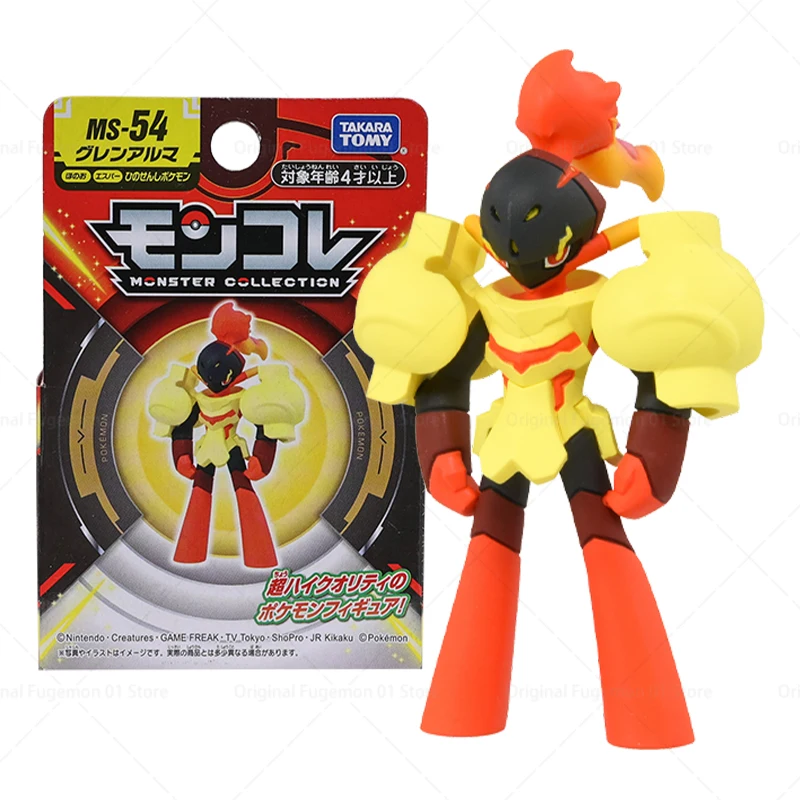Original TAKARA TOMY Pokemon Floragato Blaziken Quaxly Quaquaval Mega Lucario Figur Spielzeug Sprigatito Meowscarada Modell Puppe Geschenke – Detail 4