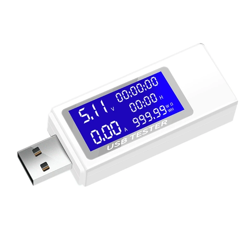 

USB-тестер, цифровой вольтметр, напряжение зарядного устройства, индикатор емкости зарядного устройства