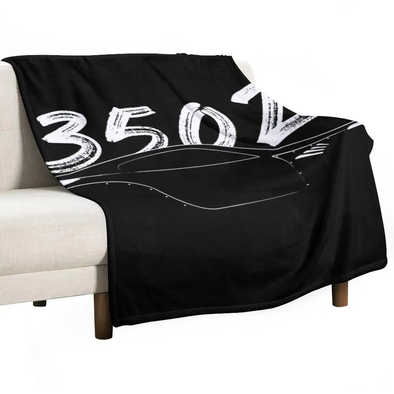 

White 350Z Throw Blanket blankets ands halloween Sofa Quilt for winter Blankets