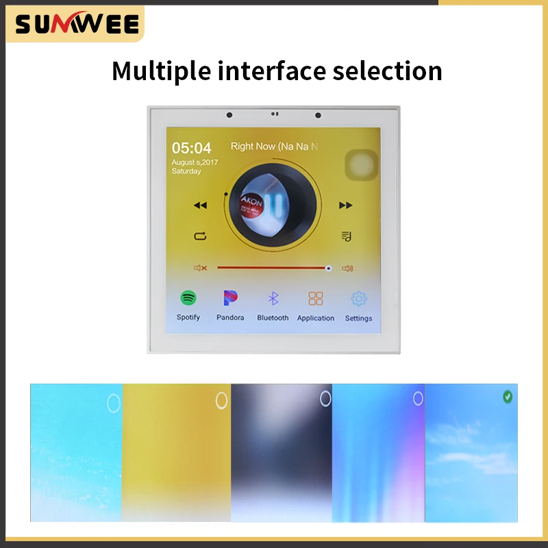 Tuya Nhà Thông Minh Bộ Khuếch Đại Âm Thanh WIFI Bluetooth Tương Tường Android 8.1 Gia Đình Bộ Khuếch Đại Mini Amplificador SUMWEE