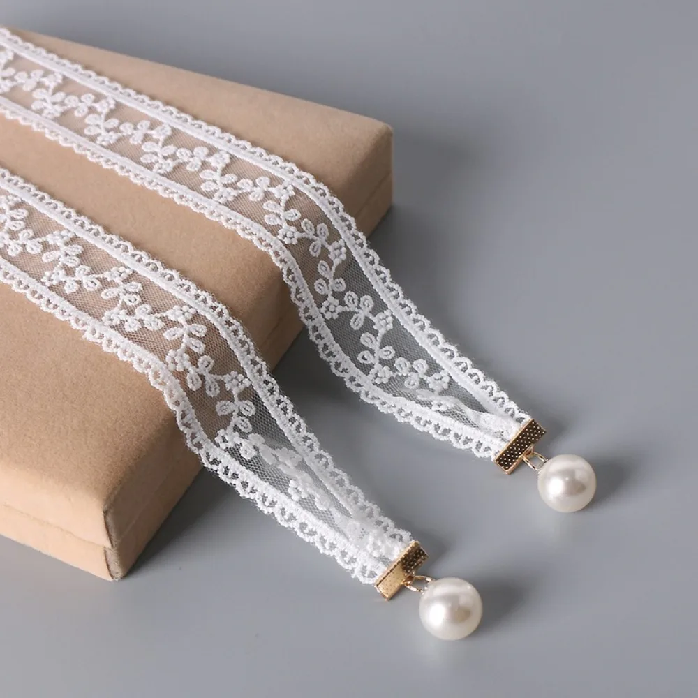 トレンディなカジュアルパールペンダントベルト、スイートデザイン、エレガントスタイル、チェーンベルト、軽量レースウエストベルト（女性用）