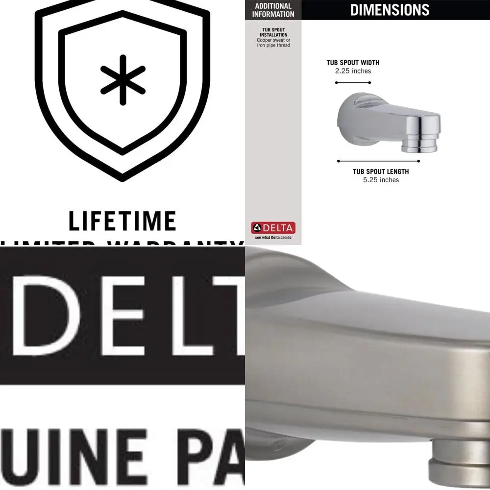 

Stainless Steel Pull-Down Diverter Kitchen Faucet RP17453SS with Tub Spout