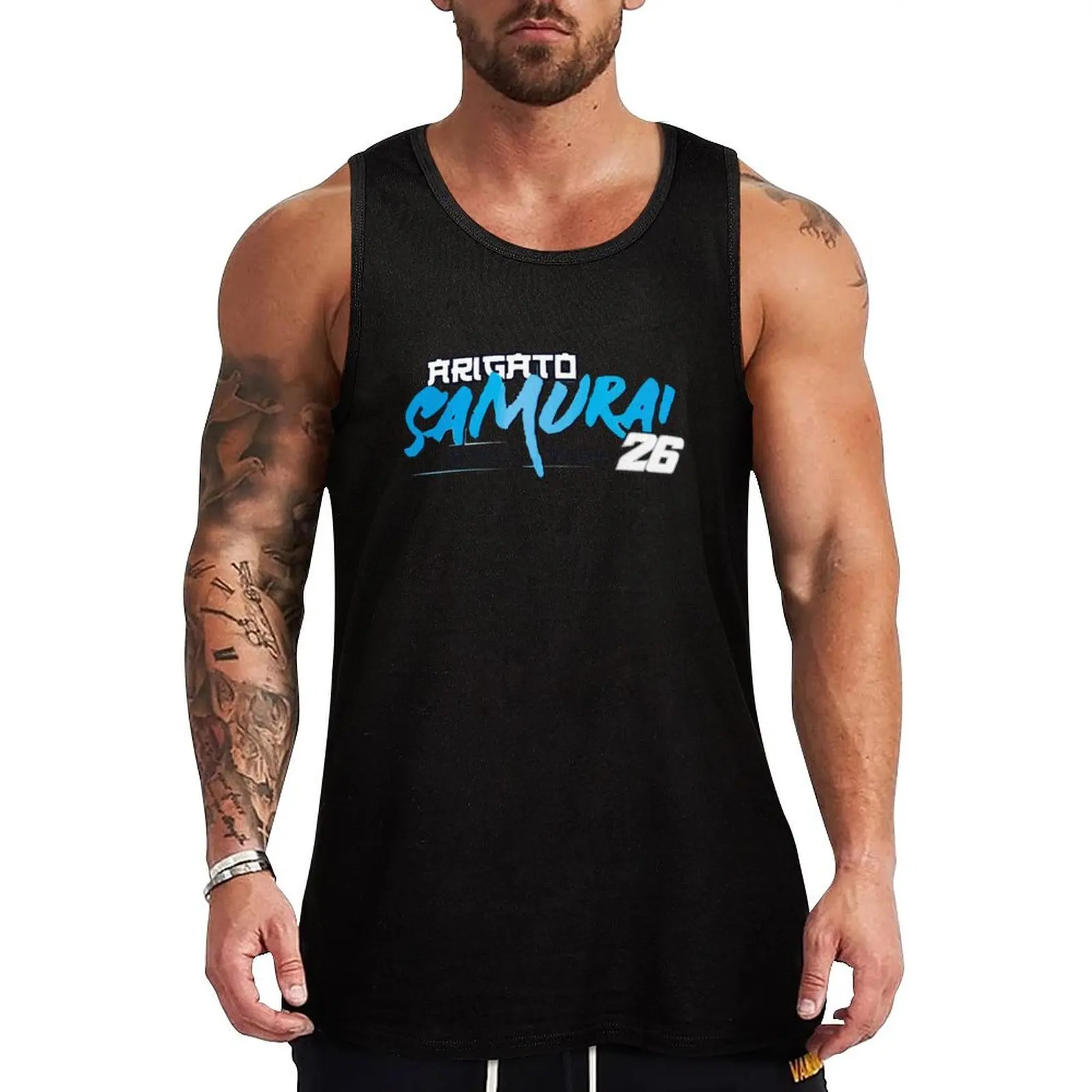 THANK YOU DANI Tank Top fitness Men's gym summer