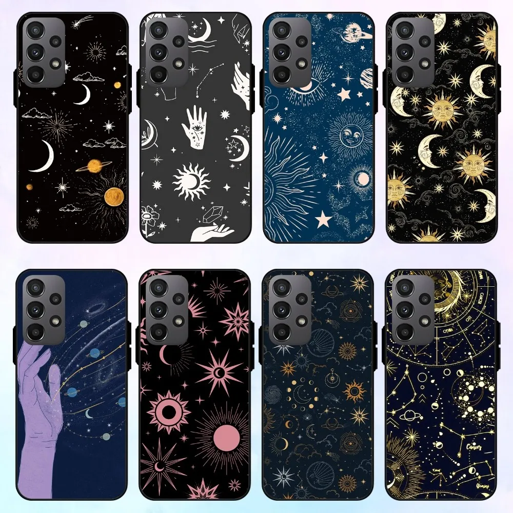 Celestial Hands Art Print Phone Case For Samsung Galaxy S22 S23 S30 Note 20 10 Plus Lite FE ULTRA Shell