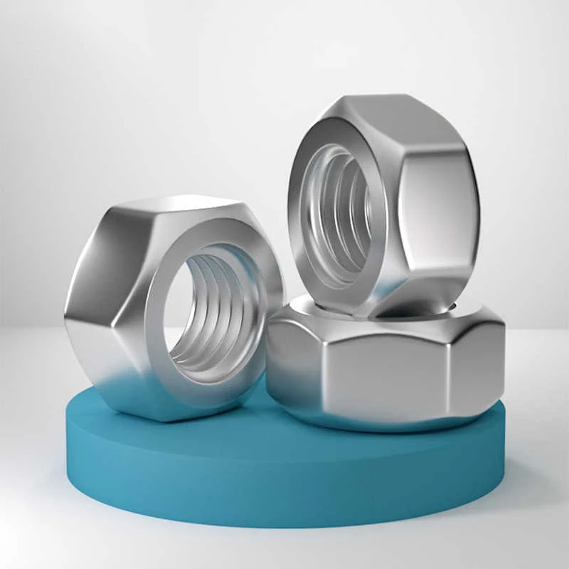 Tuerca hexagonal UE EE. UU. Reino Unido 304 acero inoxidable 4-40 6-32 8-32 10-24 12-24 1/4-20 3/4 pulgadas rosca fina gruesa UNC tuercas hexagonales tornillos perno