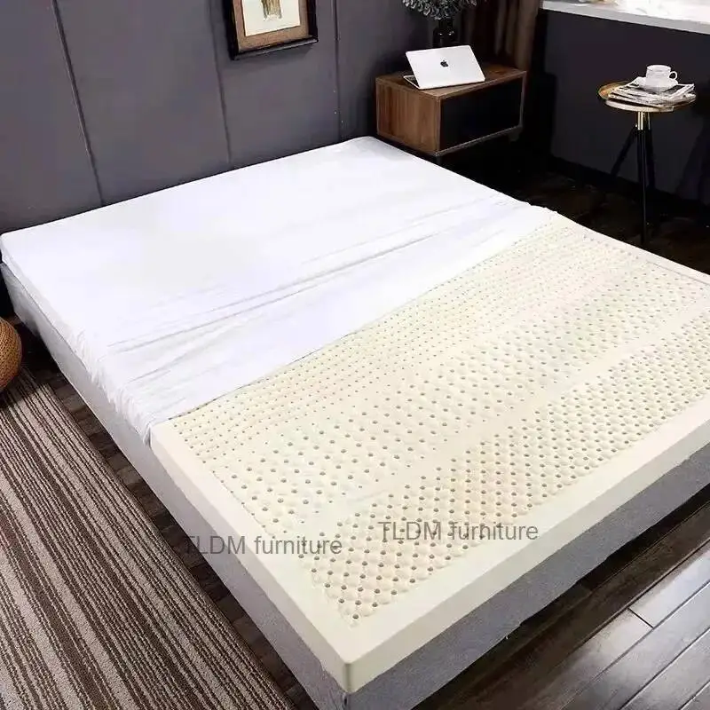 Double Home Comfy Cover Furniture Natural Single Latex Mats with Mattress Bedroom Mattresses Real Latex Liquid Mattress j