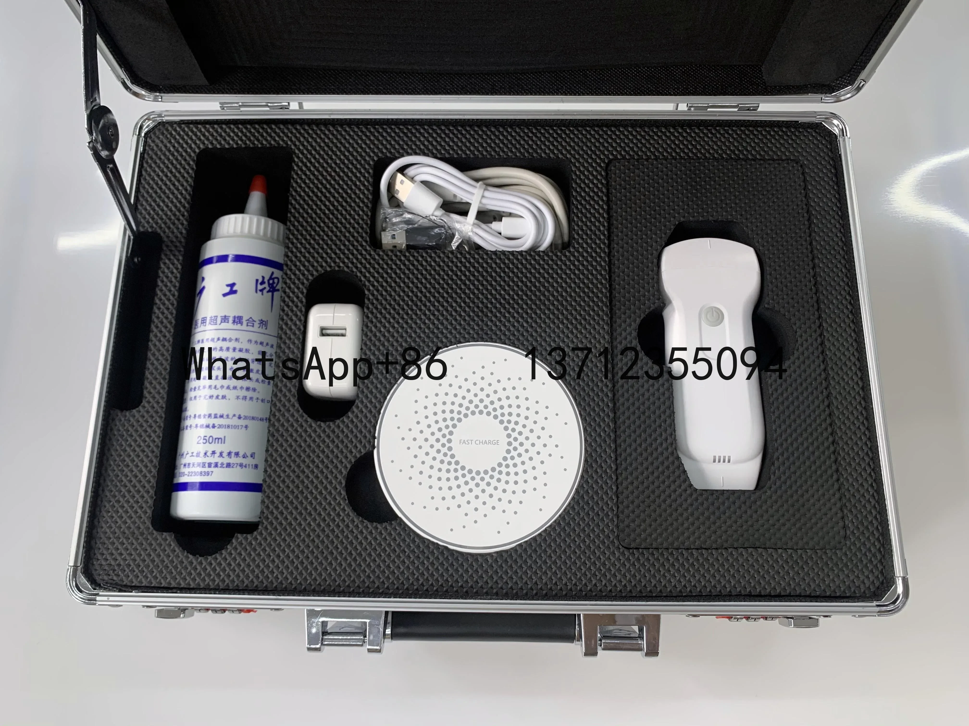 

Tragbare hand gehaltene Doppels onden drahtlose Farbdoppler-Ultraschalls onde mslpu80