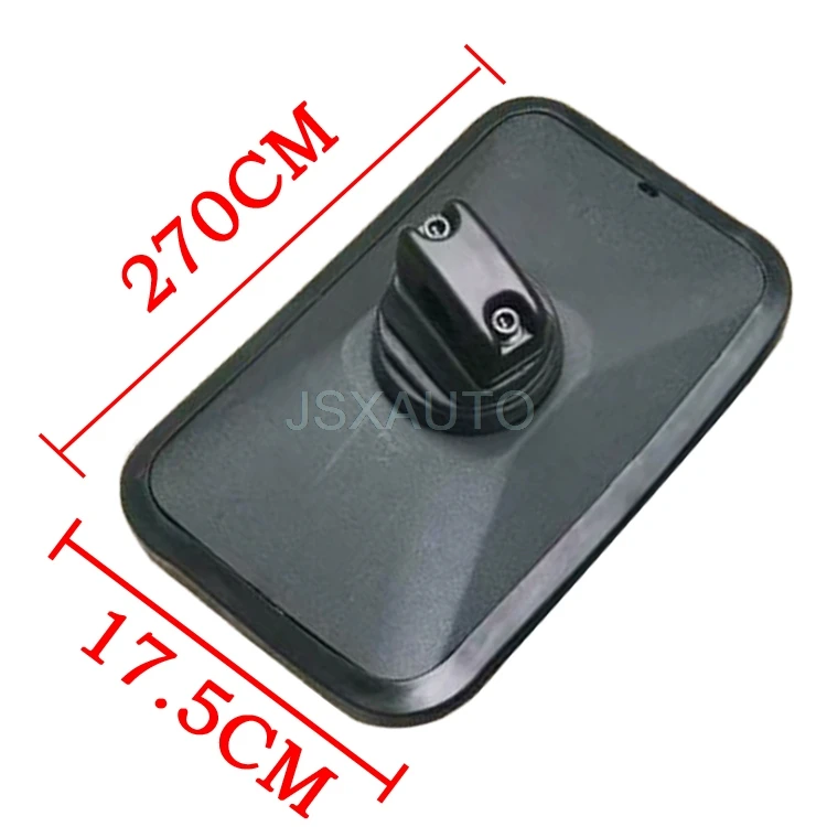 Excavator mirror reversing rear view lens For DOOSAN HITACHI For KOMATSU PC SANY SY For HYUNDAI KOBELCO SK For CATERPILLAR CAT