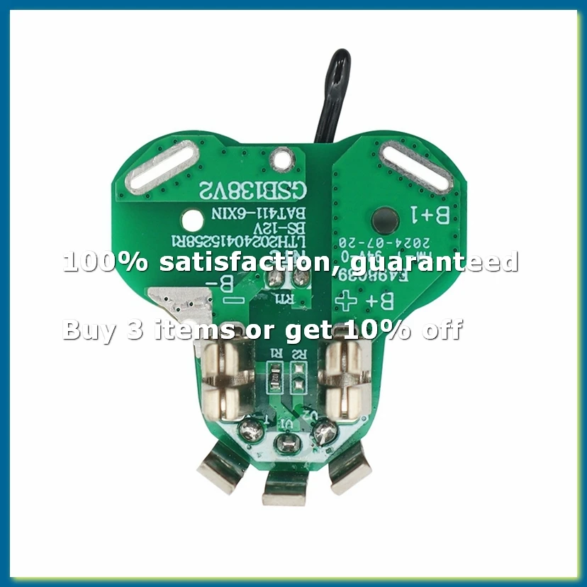BAT411 Li-Ion Battery Charging Protection Board PCB Board Circuit Board for 10.8V 12V Battery Cordless Power Tools-DTD2