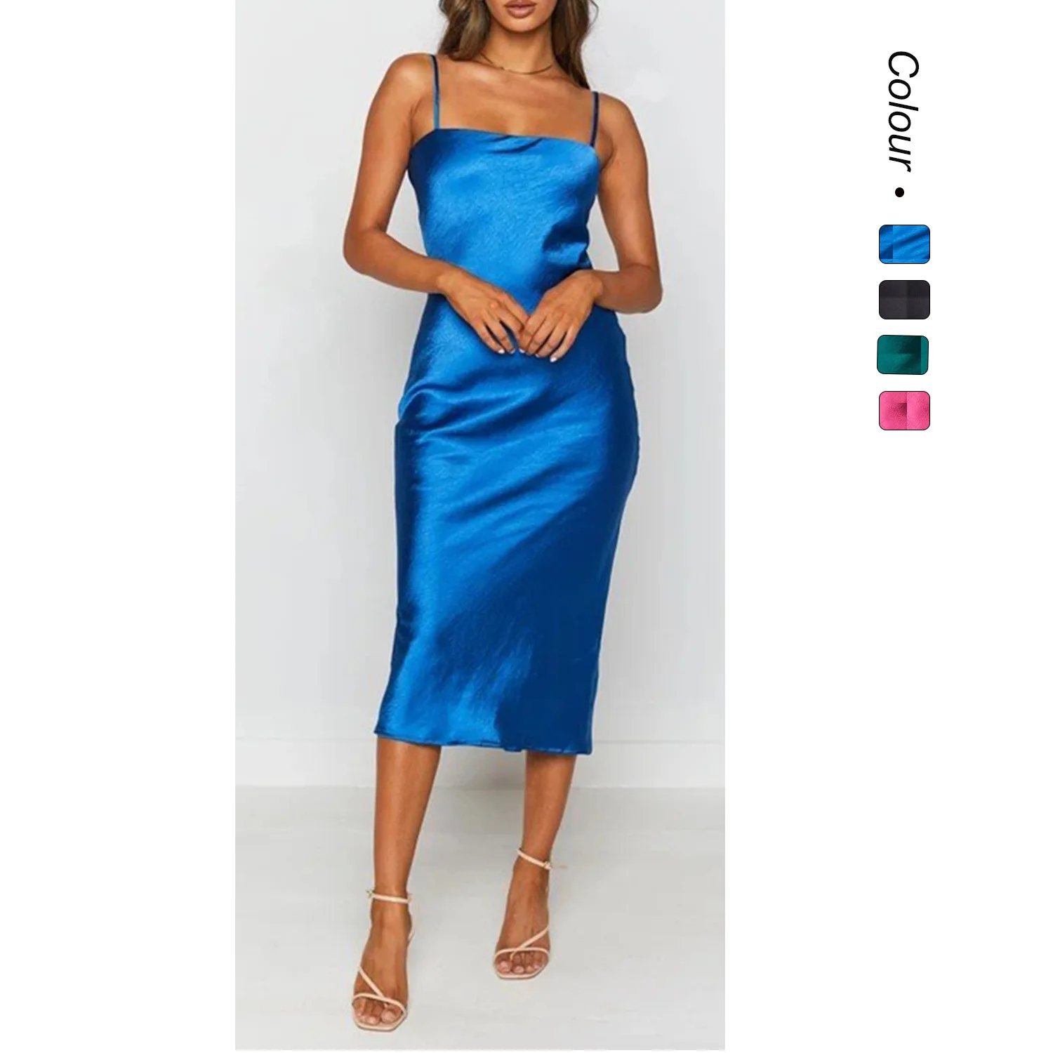 Nouvelle Robe de Soirée Élégante et Sexy à Nœud au Dos Printemps/Été 2026 – Modèle 22033 – Tenues de Plage