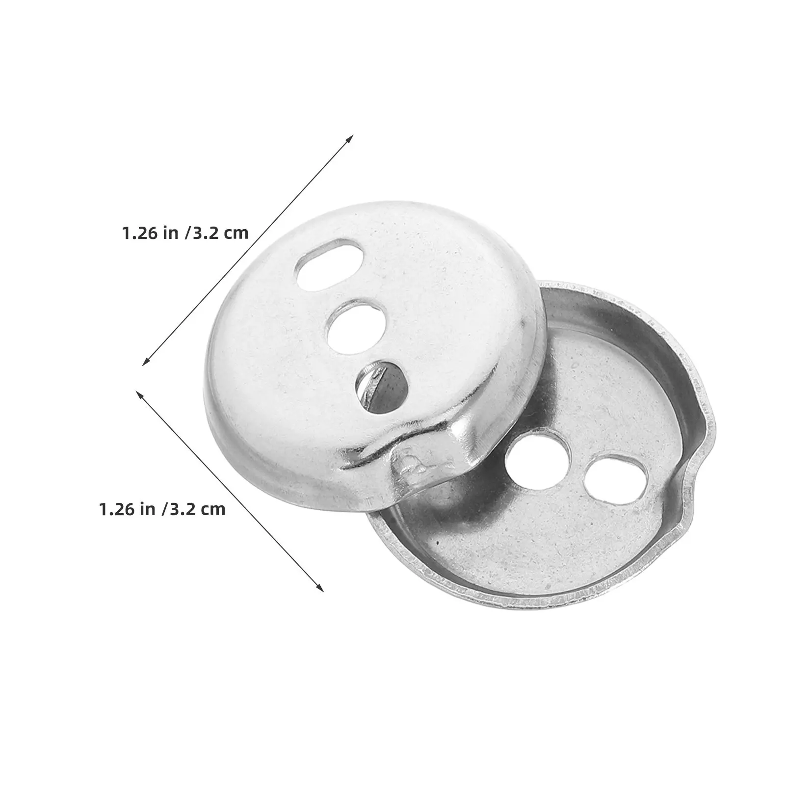 6Pcs Towel Bar Mount Hardware Universal Stainless Steel Bathroom Fixture Repair Set Toilet Roll Holder Replacement Accessories