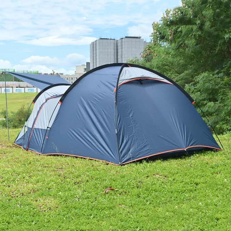 

Quality Material Breathable Mesh Window Hiking Tents Tunnel Outdoors Indoor Camping Travelling Tents