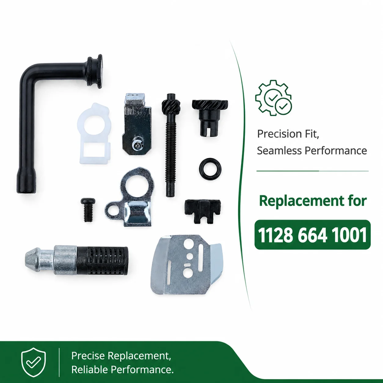 For Stihl 046 066 MS650 MS660 Inner Cover Plate Screw Set + Ignition Coil Spark Plug Air Filter Gasket Parts Kit 1128 664 1001