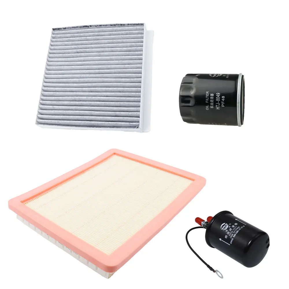 

3-4 шт. Набор фильтров для MG 6 MG6 MK2 2016-2021 2019 Roewe i6 Запасные части для кабина двигателя AC Комплект воздушного топливного масляного фильтра Аксессуары