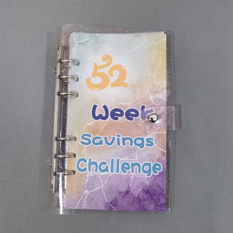 3PCS 52 Week Savings Challenge Budget Book Planner Budget Book With Cash Envelopes, Money Organizer For Cash