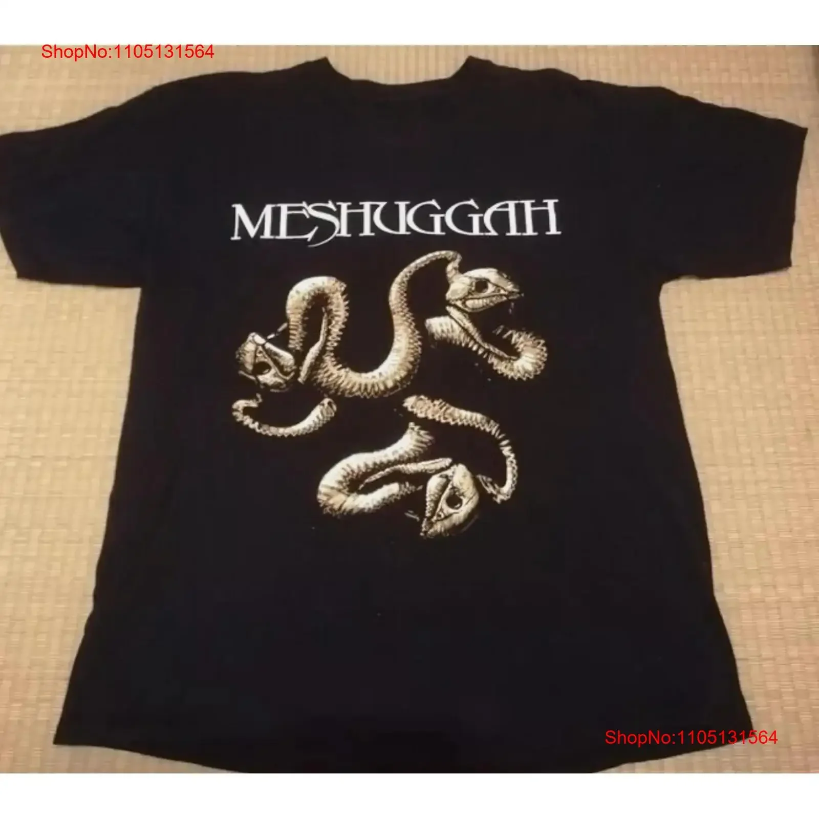 Meshuggah Catch 33 T Shirt Cotton Full Size S 5XL vintage Washed Unisex streetwear Versatile Top For Everyday Wear Comfortable