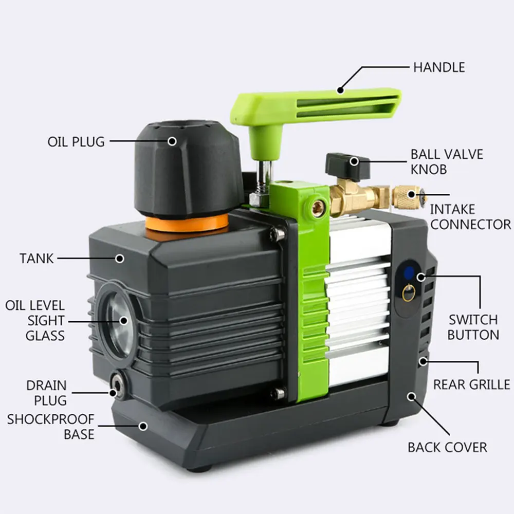 Imagem -04 - Bomba de Vácuo Inteligente Pequena 2.5l Ferramentas Mini Bipolar Bateria de Lítio Bomba de Motor sem Escova R32 à Prova de Explosão Elétrica St-c4bm