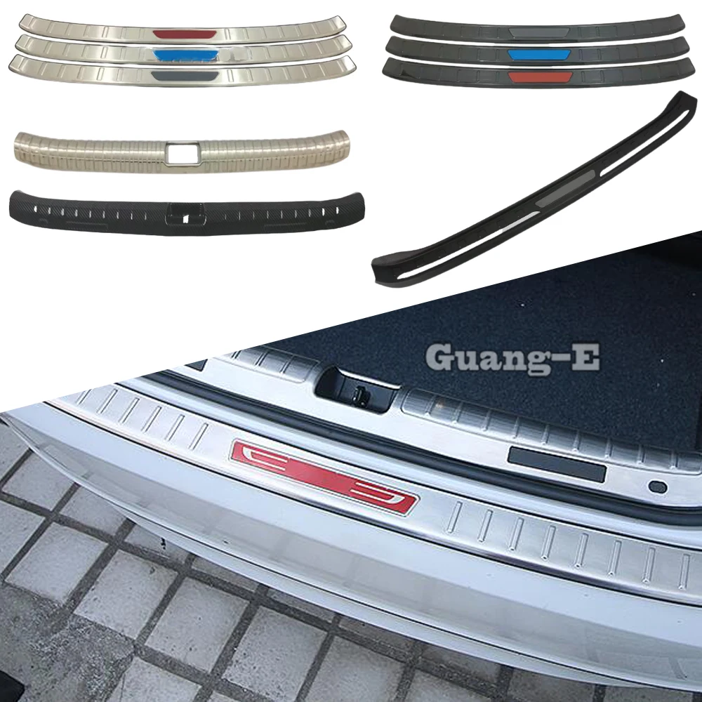 

For Honda Accord 10th 2018 2019 2020 2021 2022 2023 Car Inner Rear Bumper External Outside Trim Scuff Sill Trunk Plate Pedal