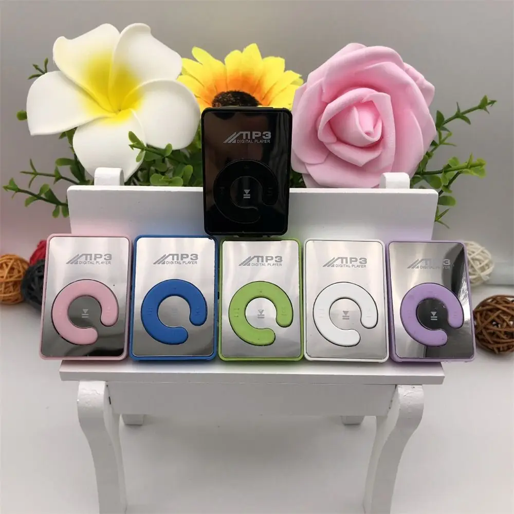 

Portable Fashion Media Player Walkman Sports Running Mini Mirror Clip Clip MP3 U Disk MP3 Music Player Mp3 Music Player