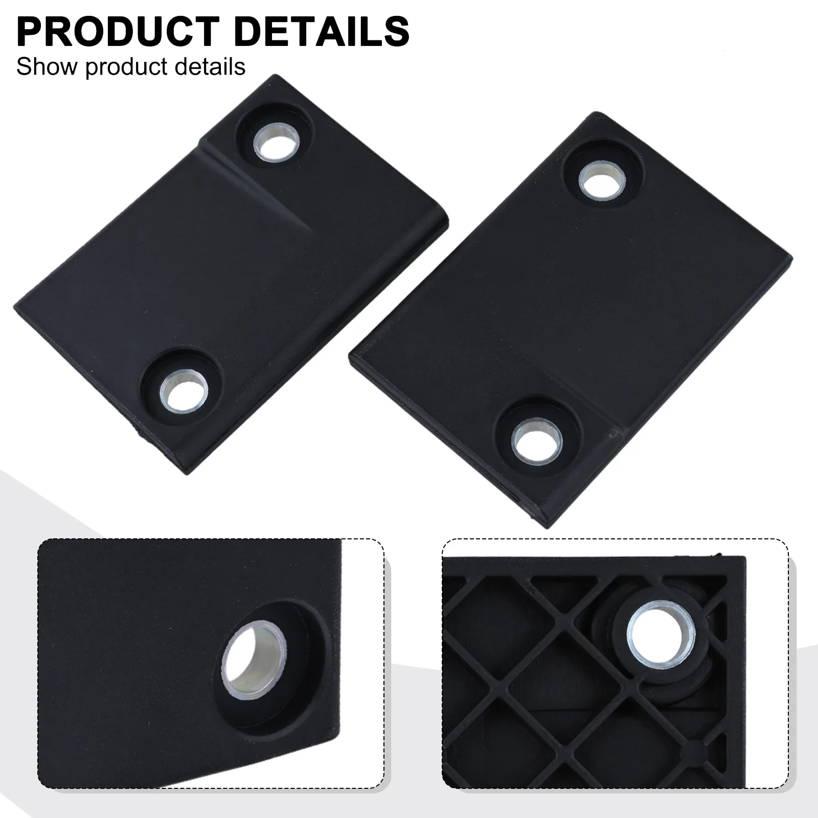2pcs 1346548080 7235.C5 For Fiat For Ducato For Boxer For Relay 2006+ Plastic Left Right Rear Exterior Door Panel Accessories