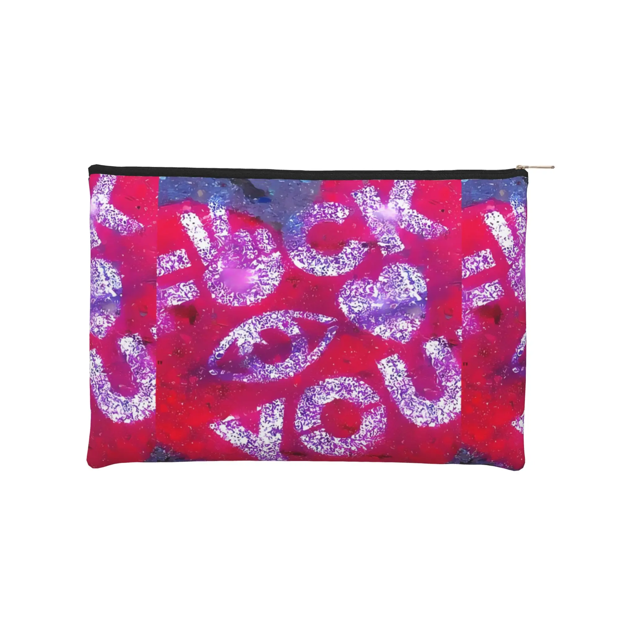 

Стильный граффити-дизайн в стиле Y2K: FCK YOU! Косметичка-несессер на молнии