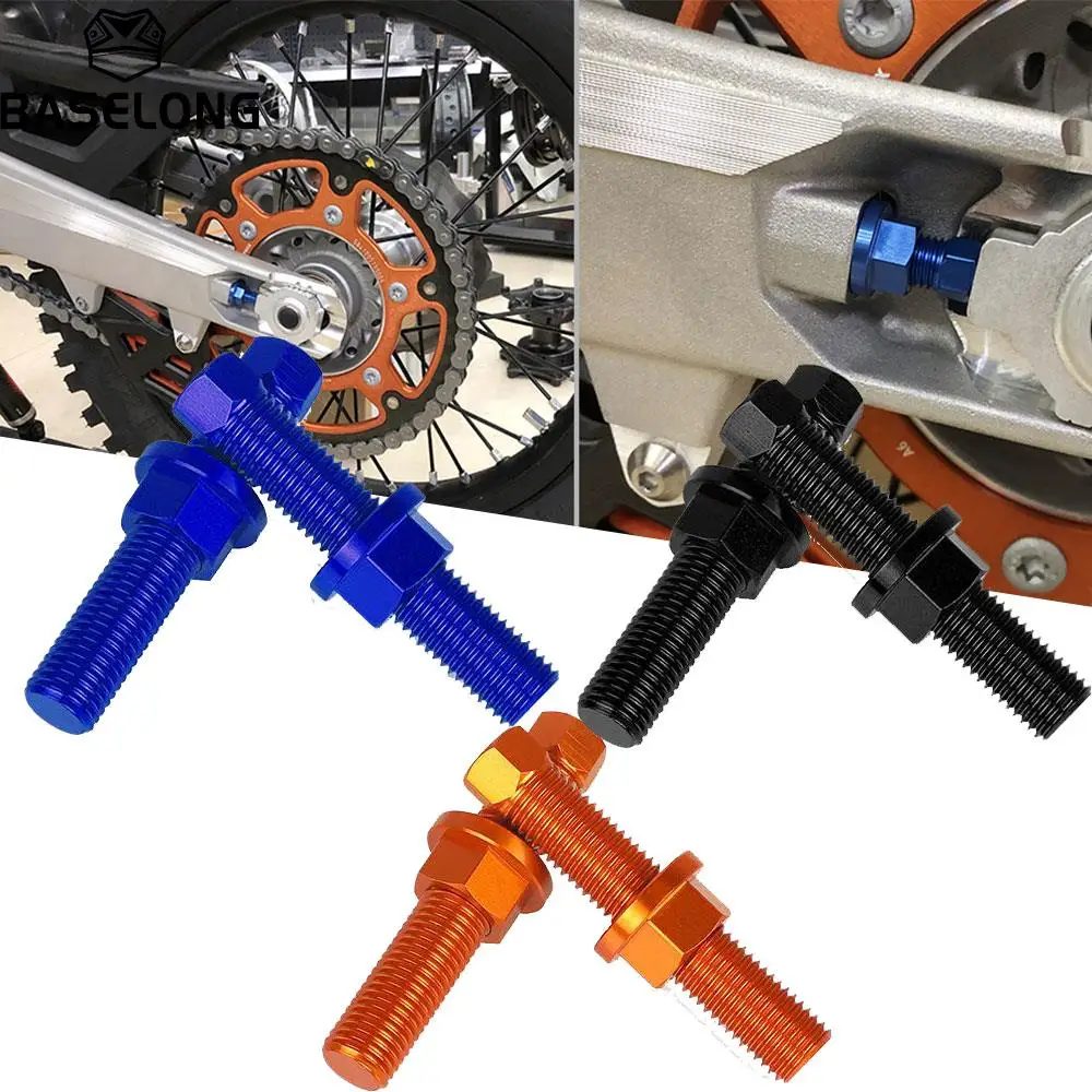 

CNC Rear Axle Blocks Chain Adjuster Bolt Screw For KTM SX SXF EXCF 125 150 250 350 450 530 690 990 1190 SMC SMR Adventure RC8