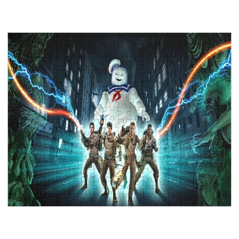 funny Ghostbusters gift for fans Ghostbusters Jigsaw Puzzle Christmas Gifts Picture Puzzle