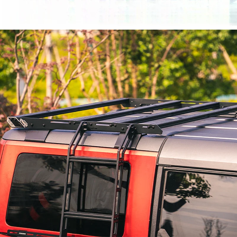 High Quality EVO Series Heavy Duty Aluminum Overland Roof Cargo Platform Fit For Bronco 2021+