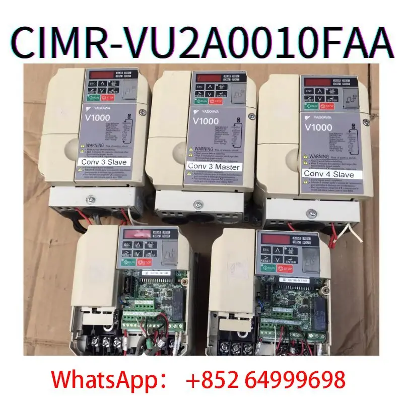 

second-hand frequency converter CIMR-VU2A0010FAA Test OK