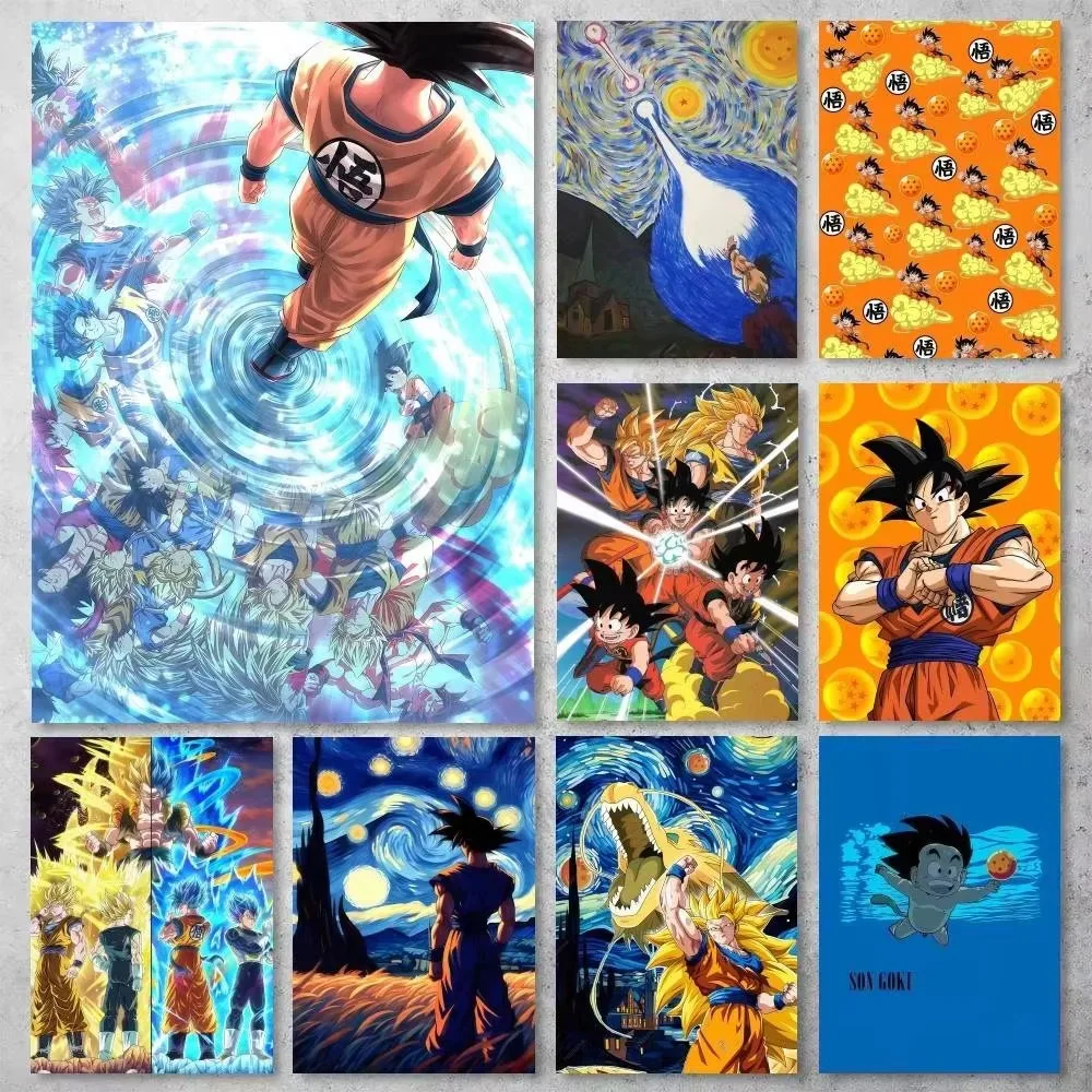 Diamond Painting Anime Dragon Son Goku Ball Mosaic Handmade Artwork Round/Square Diamonds Exquisite Gift Home Decor