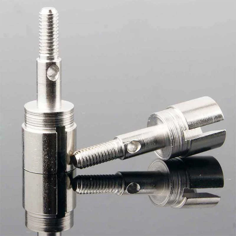 8 Uds eje de transmisión de Metal de acero 61mm Dogbones y eje de rueda 02033 + 02003 para HSP 1/10 94123 94122