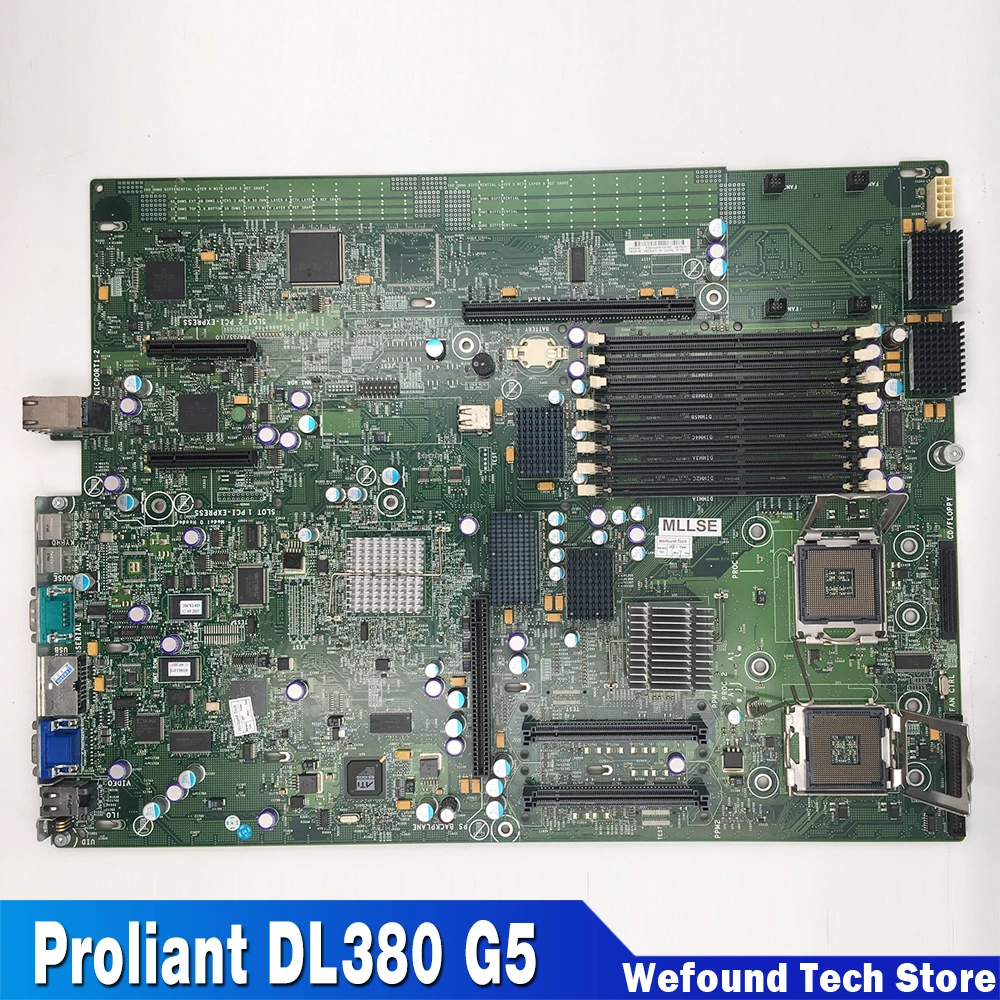 436526-001 For HP Proliant DL380 G5 Server Motherboard LGA771 Fully Tested 407749-001 013096-001