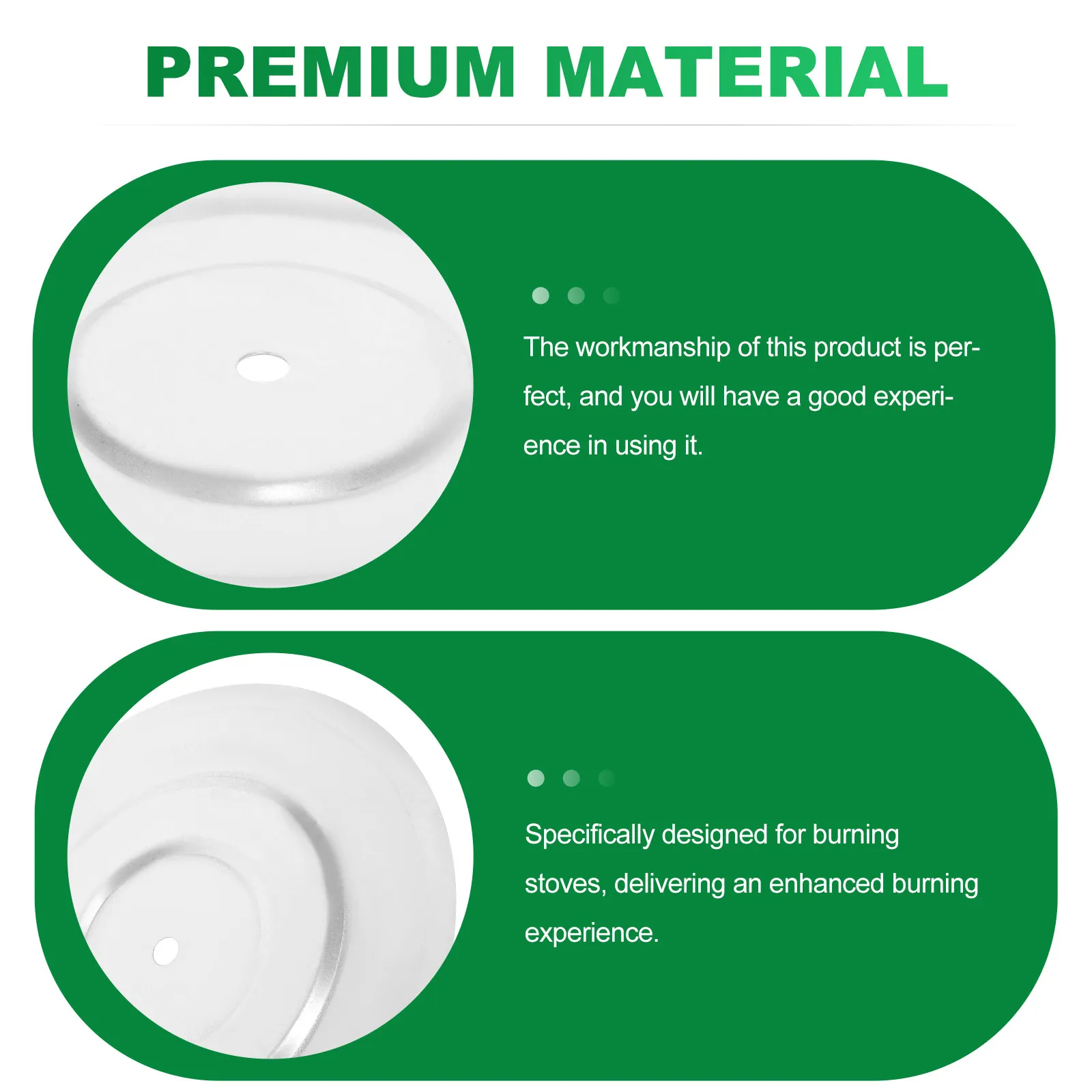 Iron Furnace Lid for Household Burning Stoves Optimized Fire Sealing Smooth Surface Anti Wear Thick Stove Cover