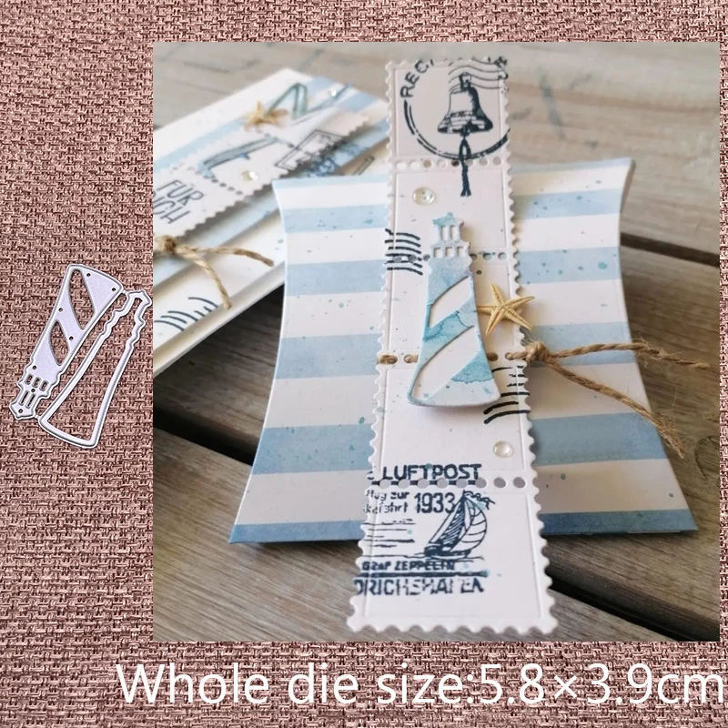 

Металлический трафарет XLDesign для рукоделия, пресс-формы, украшение морского маяков, высечки для альбома, бумаги, тиснения для рукоделия