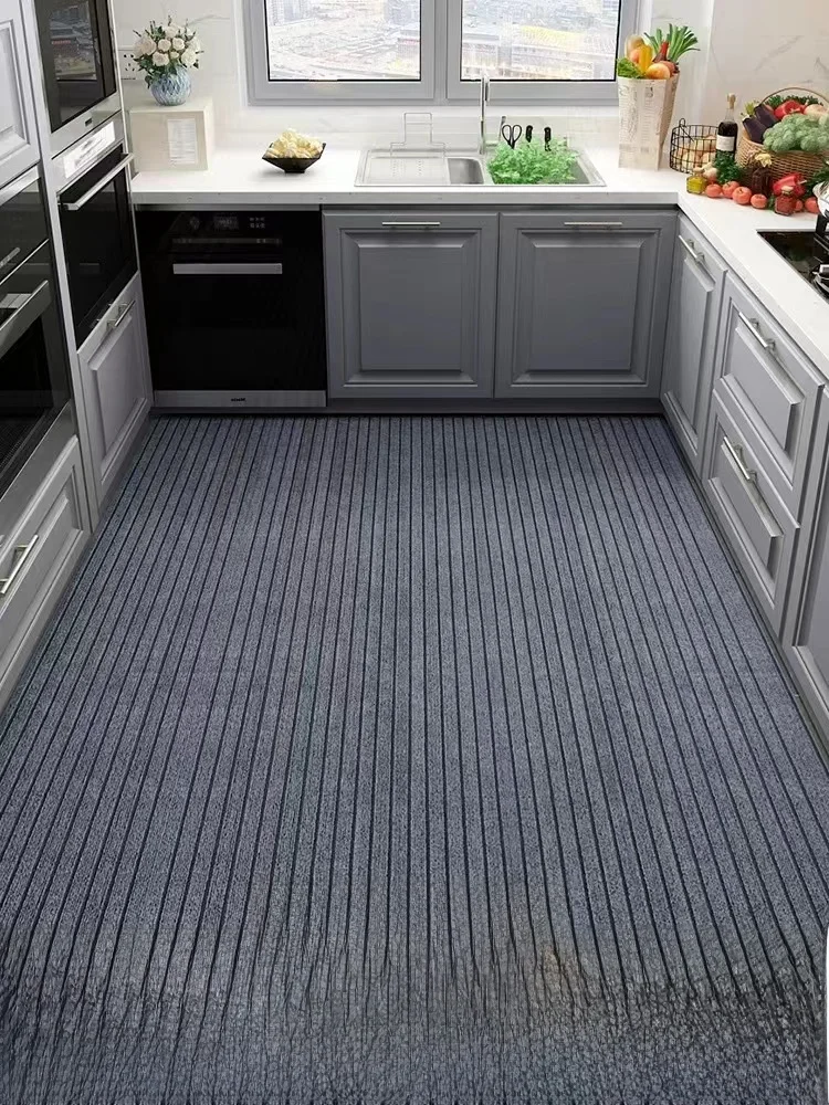

Kitchen Rubber Mat Oil Absorbent Water Absorbent Dirt Resistant Home Use Anti Slip Waterproof Entrance Door Mat