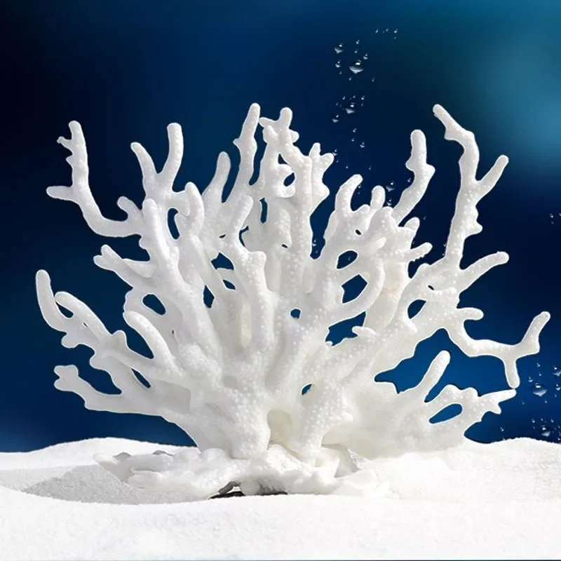 Aquarium Plant Coral Landscape Underwater World Pineapple House Decoration Fish Tank Aquatic Plants Resin Ornaments