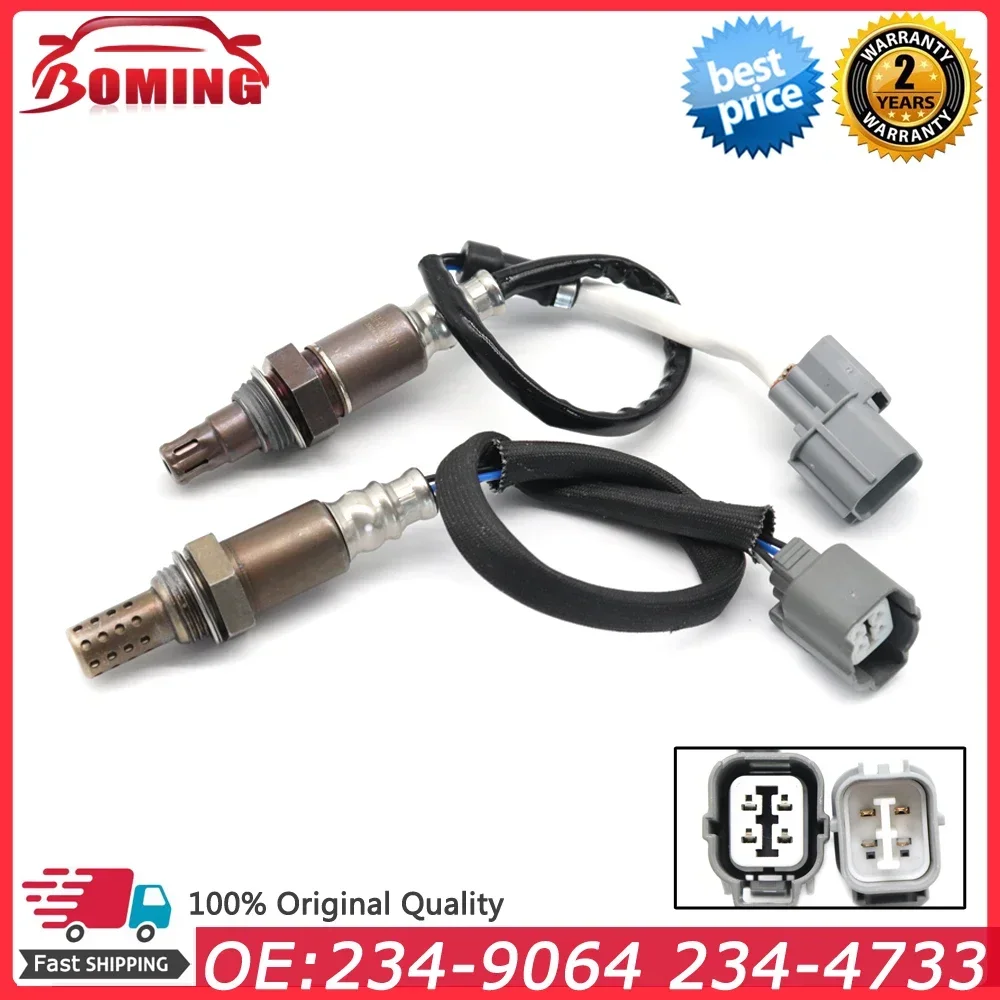 2pcs/lot Upstream & Downstream O2 Oxygen Lambda Sensor 234-9064 234-4733 For Honda Element 2003-2011 2349064 2344733