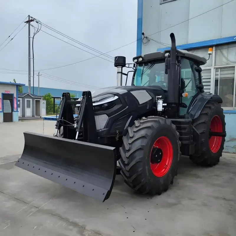Trattori agricoli 4x4 per prato agricolo di fabbrica di trattori agricoli da 240 CV per la vendita in tutto il mondo Cockpit di lusso con aria condizionata