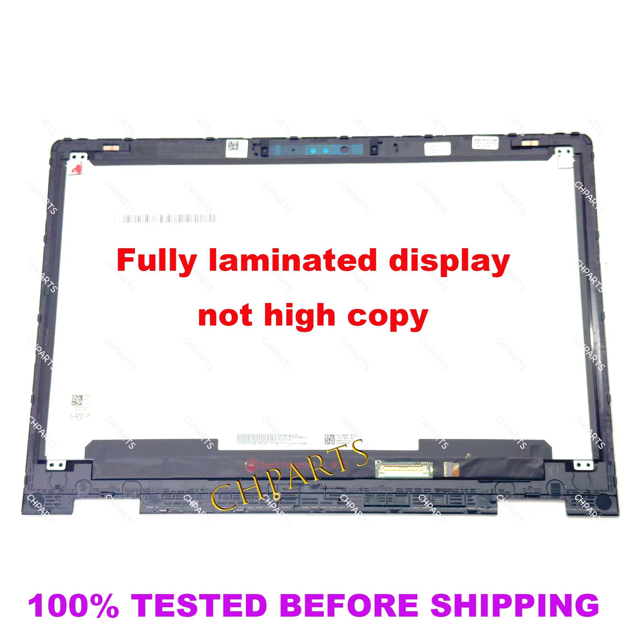 13.3'' LCD Display Panel Touch Screen Replacement Assembly For Dell Inspiron 13 5368 5378 5379 P69G NV133FHM-A11 B133HAB01.0 - Image 2