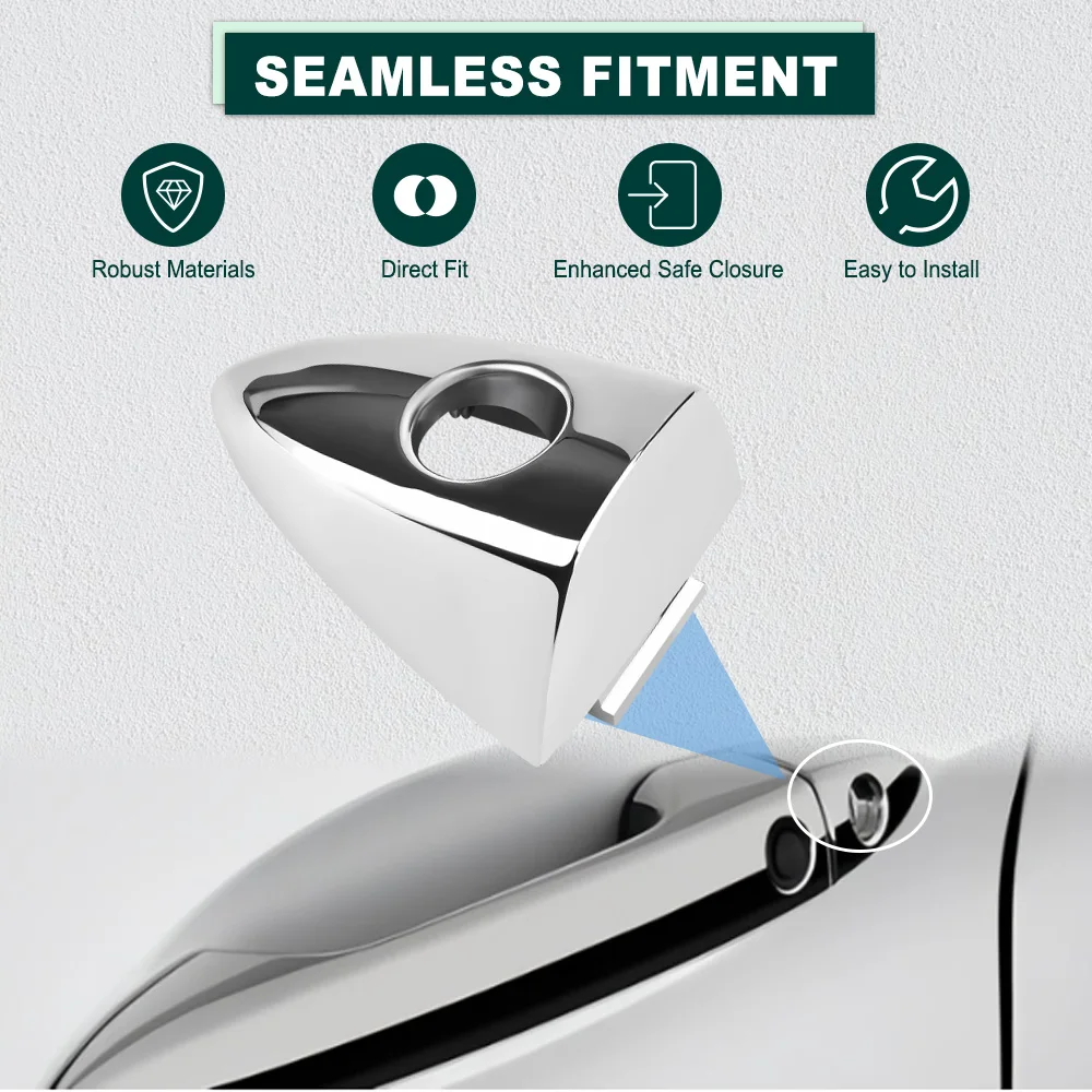 

72184-T2A-G21, 72143-T2A-C71 Car Front Rear Left Right Side Door Handle End Cap Cover Chrome For Honda Accord 2 4 Door Hybrid