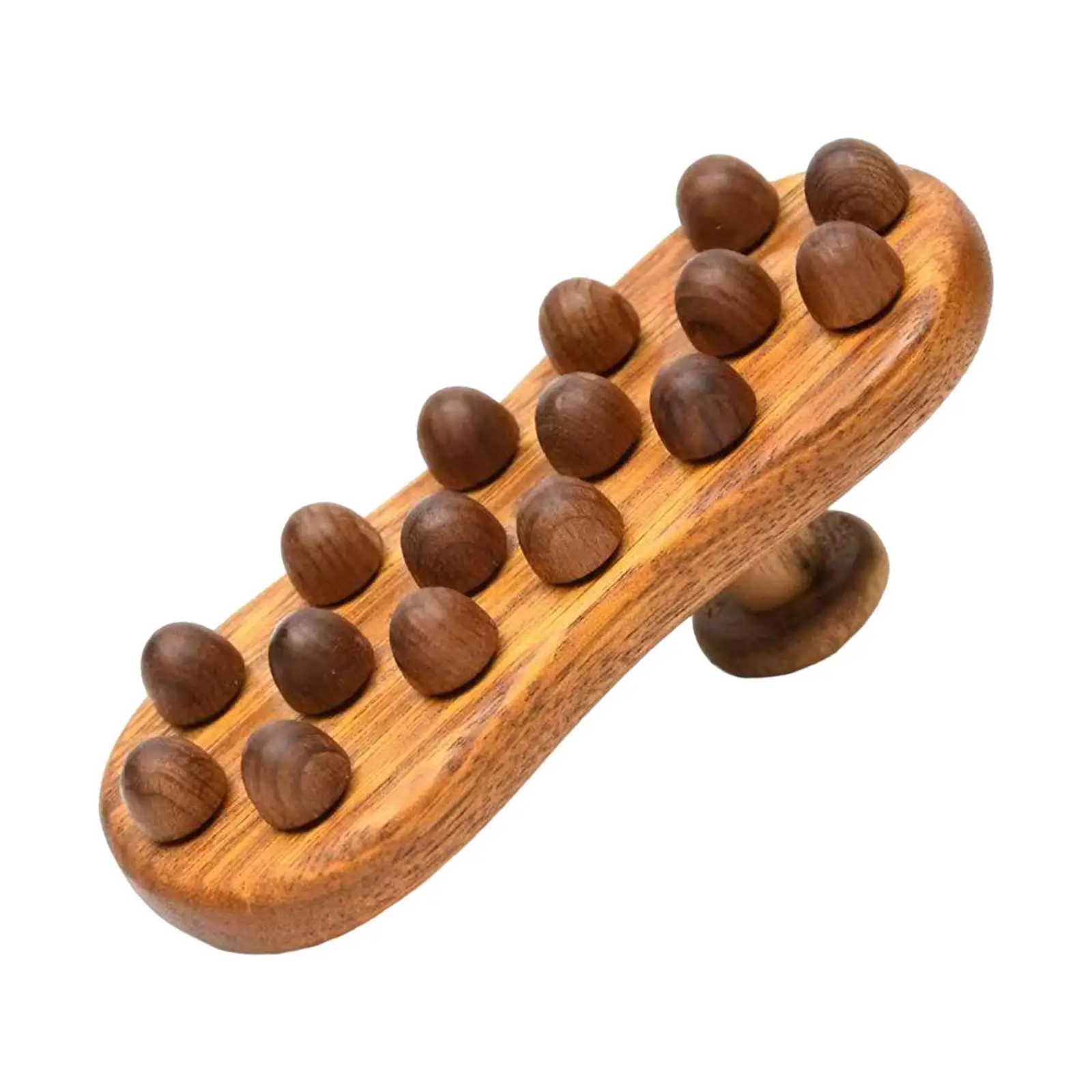 Wooden Massage Brush Wood Therapy Massage Tools Guasha Scraping Brush Body Massager for Shoulder Legs Body Contouring Back Waist