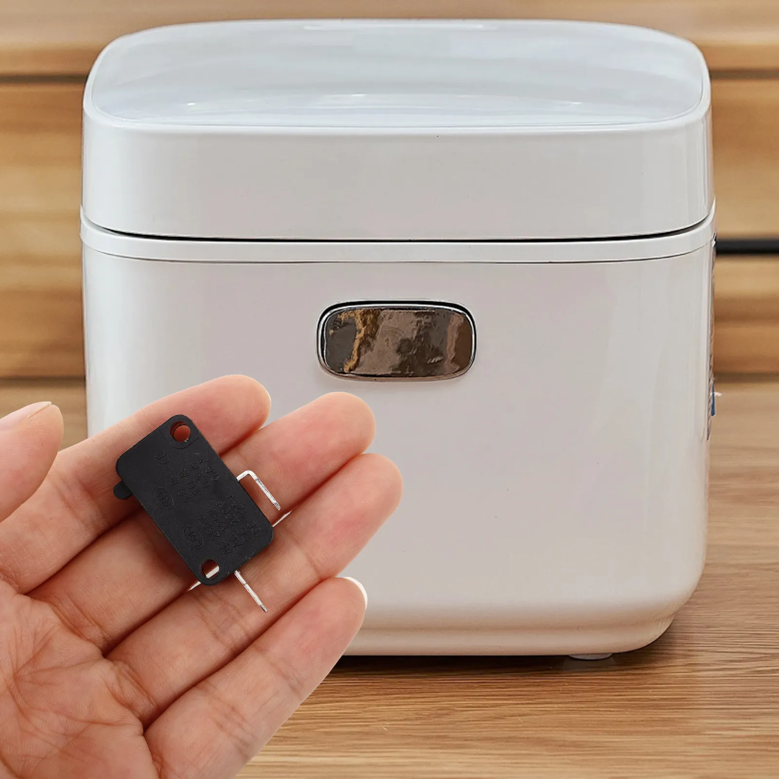 2 Interruttori Universali Per Cuociriso Elettrico, Interruttore Micro Momentaneo Di Ricambio Per Forno A Microonde, Lavatrice E Frigorifero