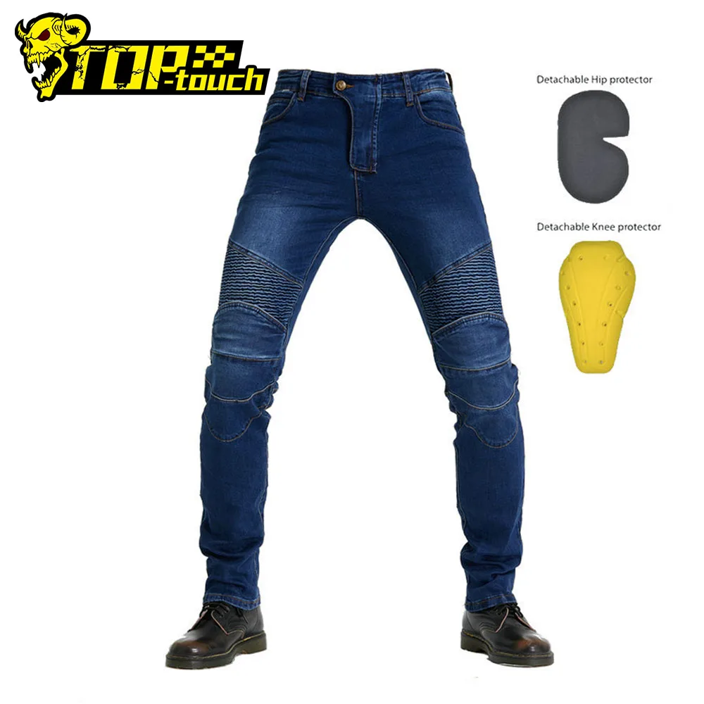 Motorcycle Pants Motorbike Pantalones Pants Motorcycle Men's Biker Pants Drop-Proof Pants Accesorios Para Moto Protection