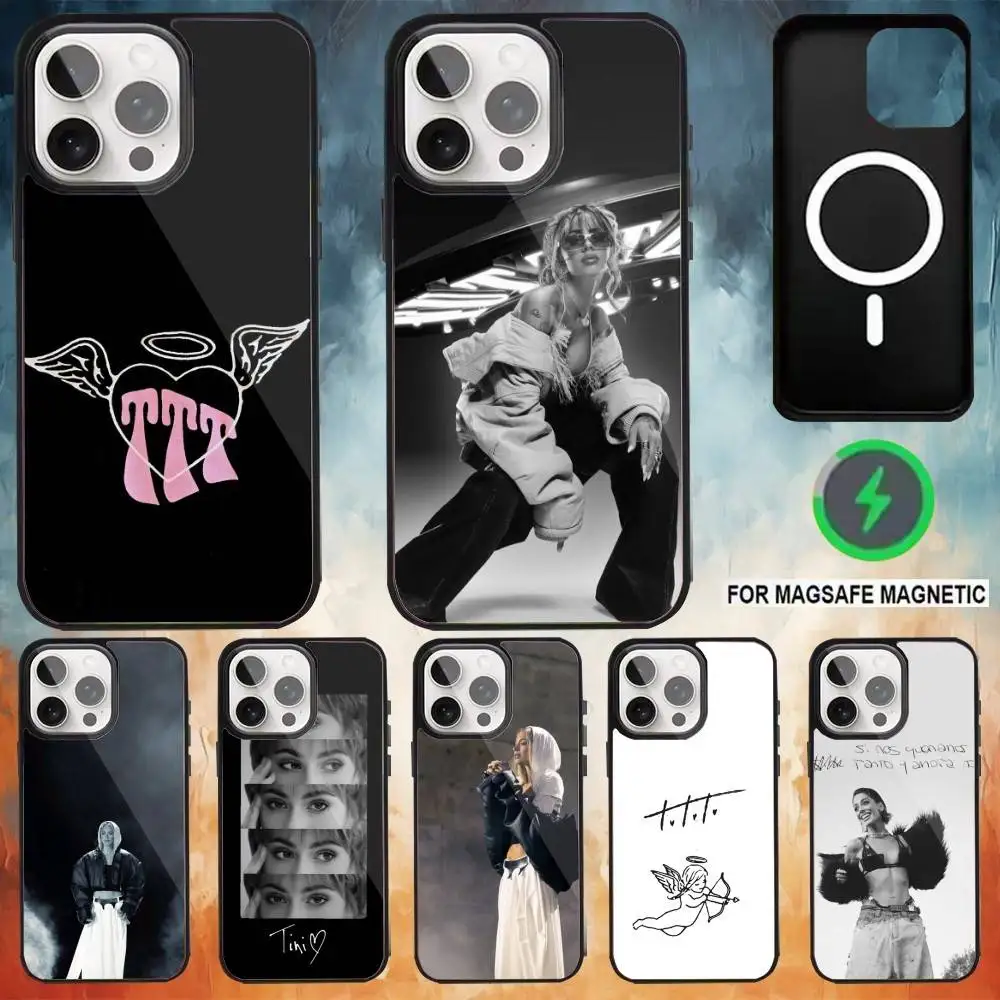 

Tini T-Triple S-Stoessel Phone Case For iPhone17,16,15,14,13,12,11 Plus,Pro Max Magnetic For Magsafe Wireless Charging