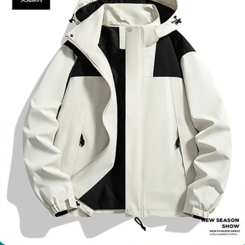 Chaquetas de primavera y otoño para hombre 2026, chaquetas delgadas para hombre, cortavientos impermeables para mujer, para pesca al aire libre, senderismo para las cuatro estaciones