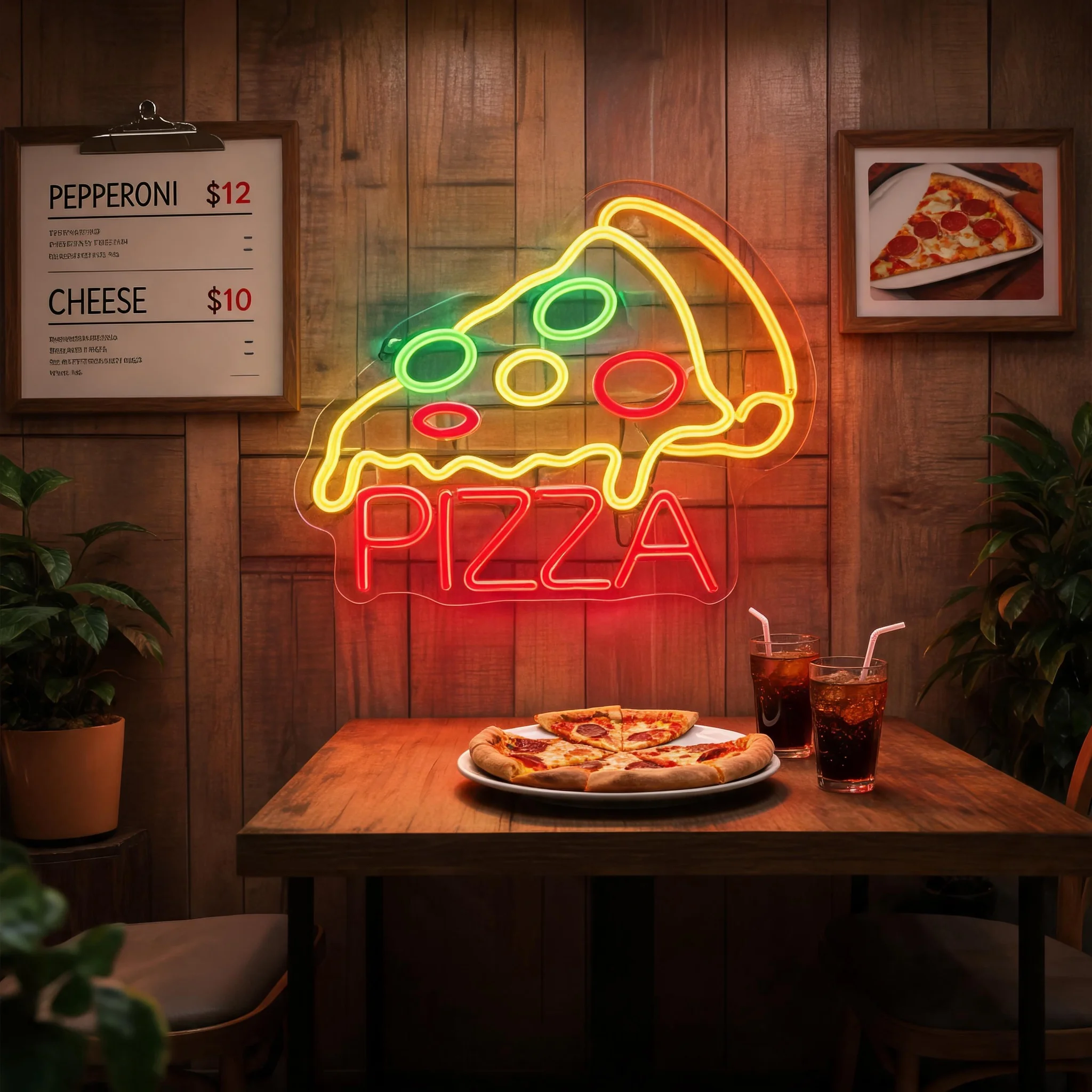 Pizza Neon Sign Led Neon light - огляд і ціна Commercial Kitchen Light
