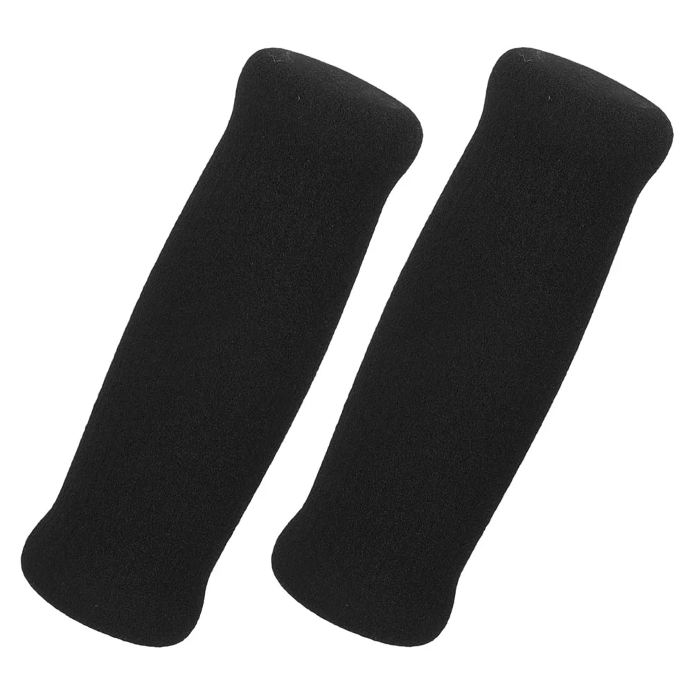 2 Pcs Walking Aid Handle Cover Crutch Grips Walker Accessories Reusable Cane Wraps Crutches Elderly